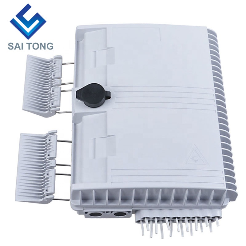 Hộp kết thúc Cixi made16 lõi sc/upc Hộp phân phối FTTH 16 lõi Cáp cao su chống thấm Gland Gpon onu Hộp nối cáp quang