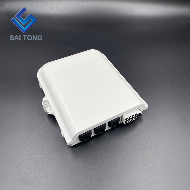 Nhà máy Cung cấp Bộ chia plc hộp ftth 8 lõi 1 8 hộp phối quang 8 cổng NAP cho thiết bị cáp quang