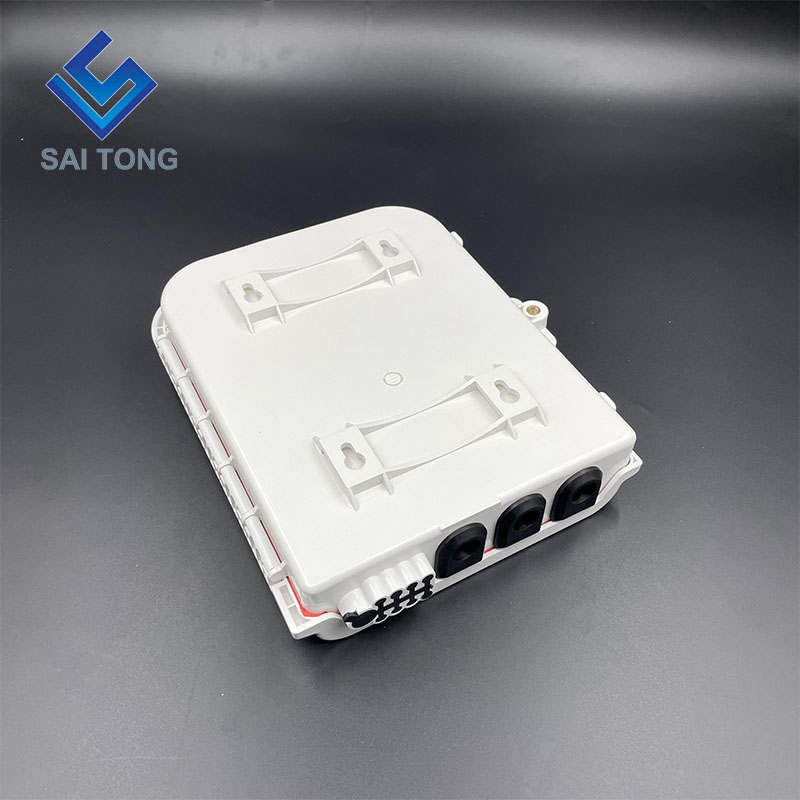 Nhà máy Cung cấp Bộ chia plc hộp ftth 8 lõi 1 8 hộp phối quang 8 cổng NAP cho thiết bị cáp quang