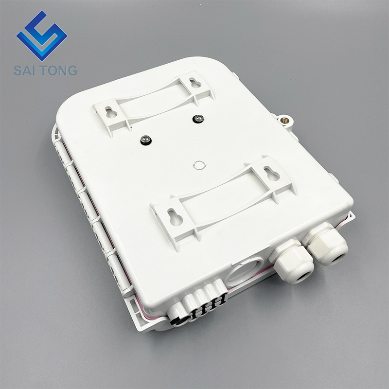 Nhà máy Trung Quốc 48 lõi ftth box plc splitter 4 khay hộp phân phối quang 2 trong 8 cổng NAP cho thiết bị cáp quang