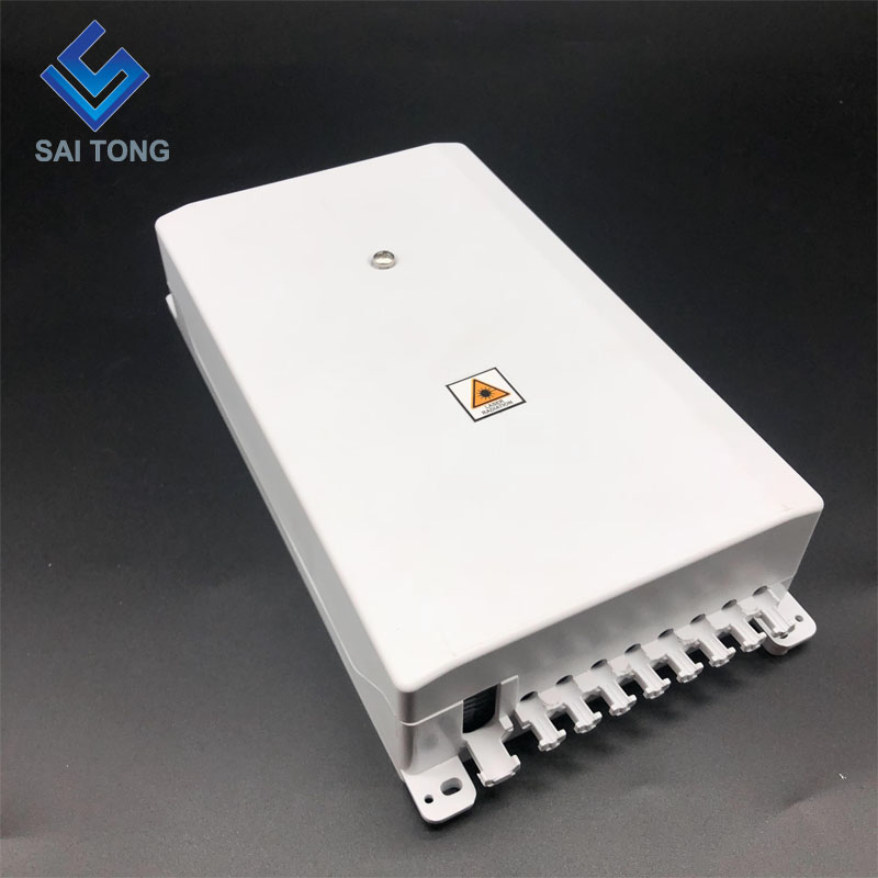 Saitong FTTH Còn hàng Nhà sản xuất Trung Quốc 8 sợi Phân phối FTTH ngoài trời chịu thời tiết Hộp đầu cuối cáp quang Loại HUAWEI