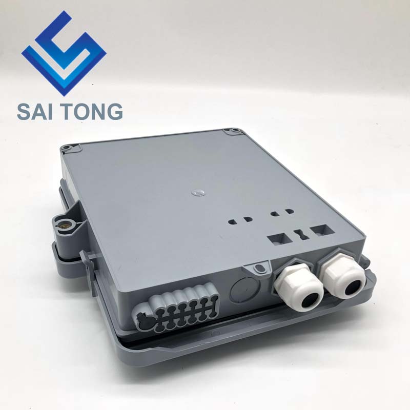 Cung cấp Giá rẻ Hộp nối cáp quang FTTH Outdoor 12 lõi IP65 Cáp chống nước Gland Gpon Hộp nối cáp quang Onu