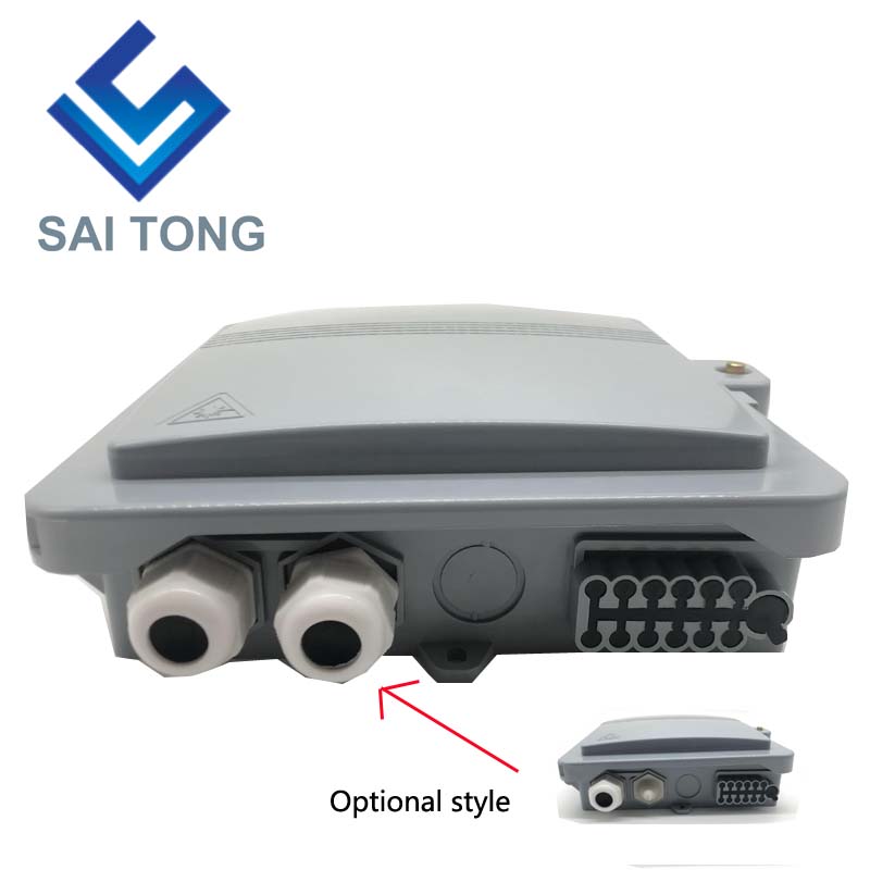 Cung cấp Giá rẻ Hộp nối cáp quang FTTH Outdoor 12 lõi IP65 Cáp chống nước Gland Gpon Hộp nối cáp quang Onu