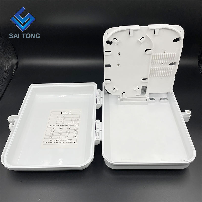 Hộp phân phối cáp quang FTTH BOX 16 lõi ngoài trời 16 cổng với hộp đầu cuối bộ chia plc 1x16 để treo tường và gắn Cực