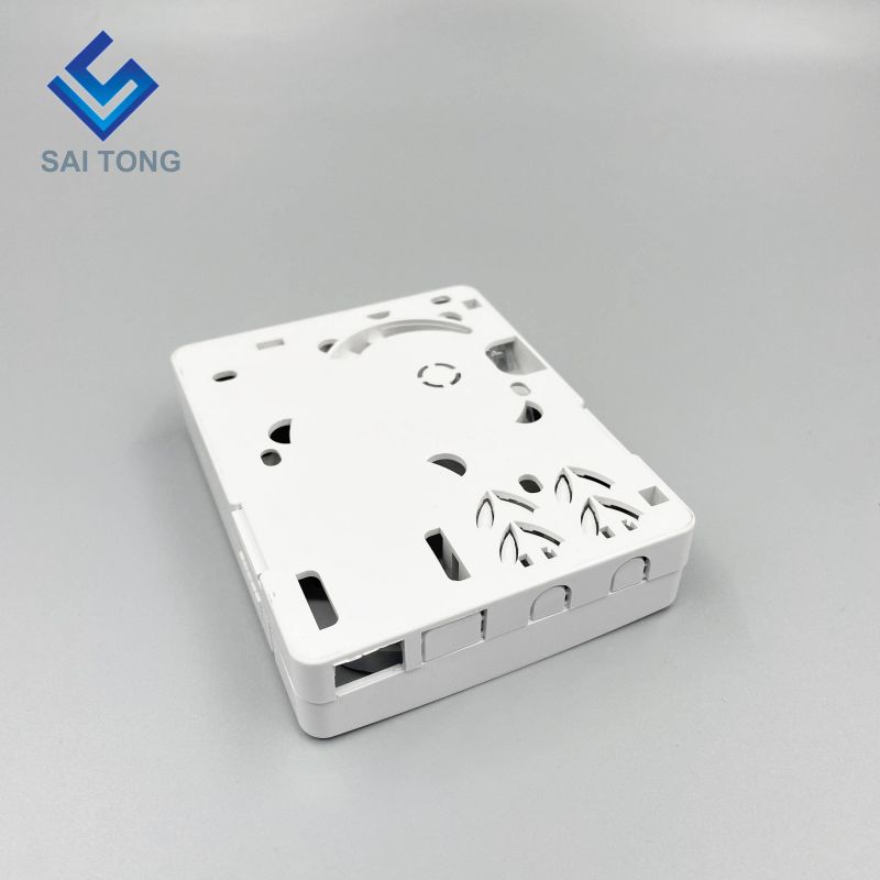 Ninh Ba Saitong Giá tốt Mini 2 lõi Hộp kết thúc sợi quang FTTH Hộp phân phối thiết bị đầu cuối sợi quang trong nhà