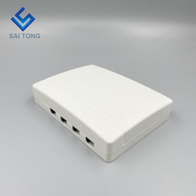 Cung cấp chất lượng tốt 4 lõi Cáp quang FTTH hộp kết cuối mini/4 cổng Máy tính để bàn Hộp ftth nhỏ/Thiết bị cáp quang mini