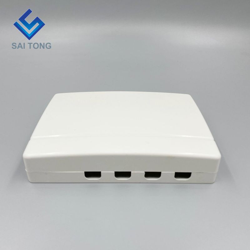 Cung cấp chất lượng tốt 4 lõi Cáp quang FTTH hộp kết cuối mini/4 cổng Máy tính để bàn Hộp ftth nhỏ/Thiết bị cáp quang mini