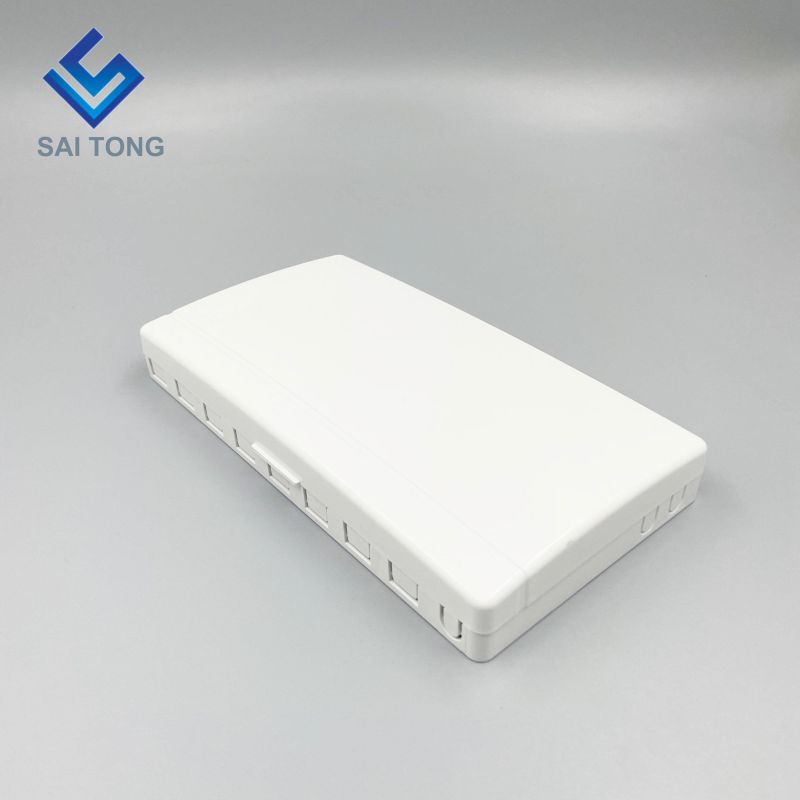 Cung cấp hộp phối quang 8 lõi 8 cổng hộp đầu cuối nhỏ Hộp đấu dây cáp quang FTTH có bộ chuyển đổi SC LC