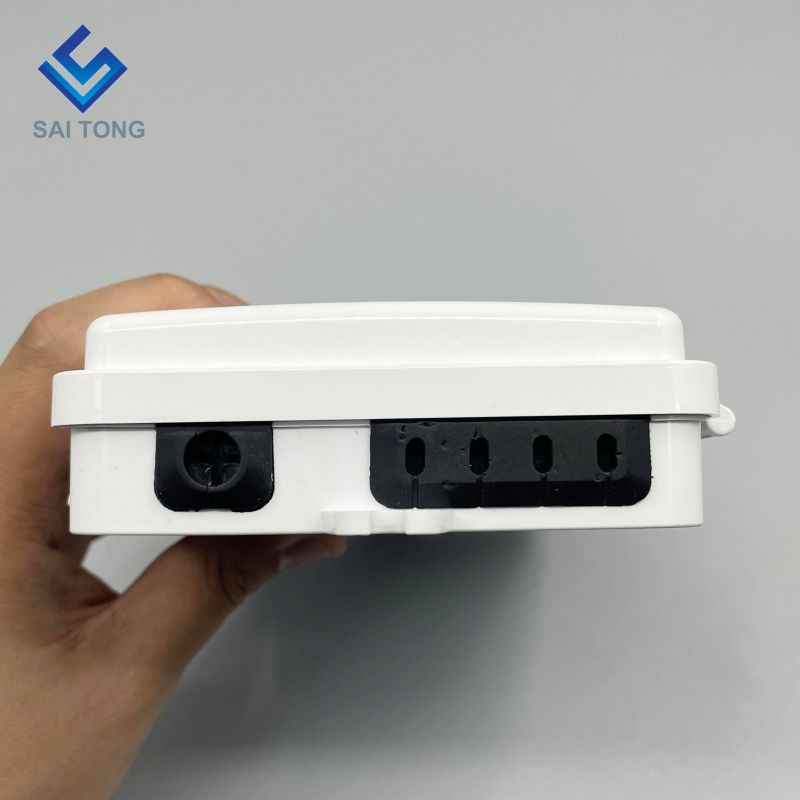 IP65 Cung cấp 1 đầu vào 4 đầu ra ST-F311 FTTH Mini 6 lõi Bộ phân phối cáp quang Khung kết thúc Hộp FDB ngoài trời