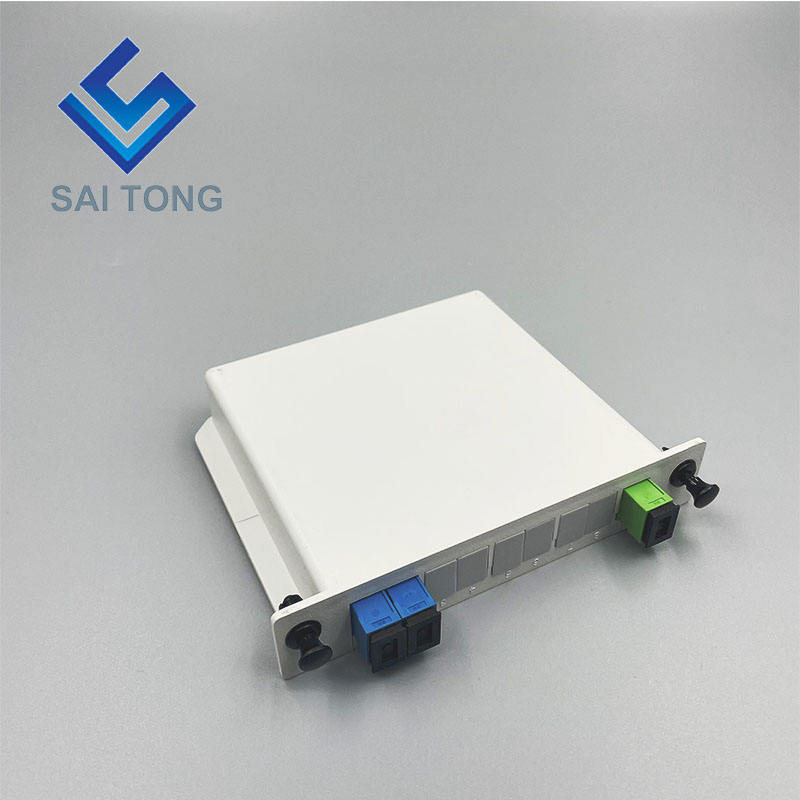 1:2 Thẻ SC/UPC Bộ chia cáp quang PLC chèn thẻ bộ chia chống thấm nước SC UPC Bộ chia hộp loại hộp LGX