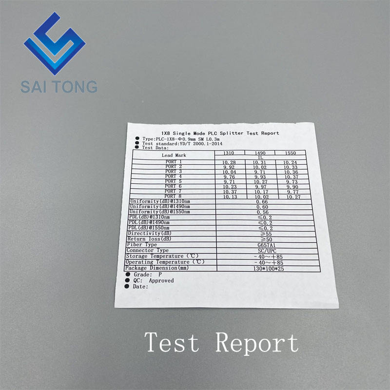 1:2 Thẻ SC/APC Bộ chia cáp quang PLC chèn thẻ bộ chia chống thấm nước SC UPC Bộ chia hộp loại hộp LGX