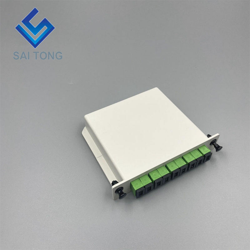 Bộ chia PLC sợi quang SC/APC 1 x 8 Bộ chia loại ống nhỏ Bộ chia Plc Bộ tách hộp SC UPC LGX chống thấm nước Loại băng cassette