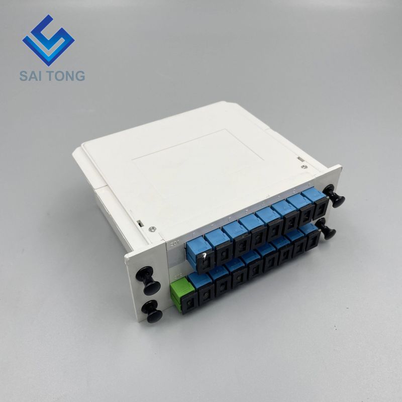 Quang SC / UPC 1x16 LC LGX Hộp loại 1:16 Mô-đun băng cassette Bộ chia sợi quang PLC