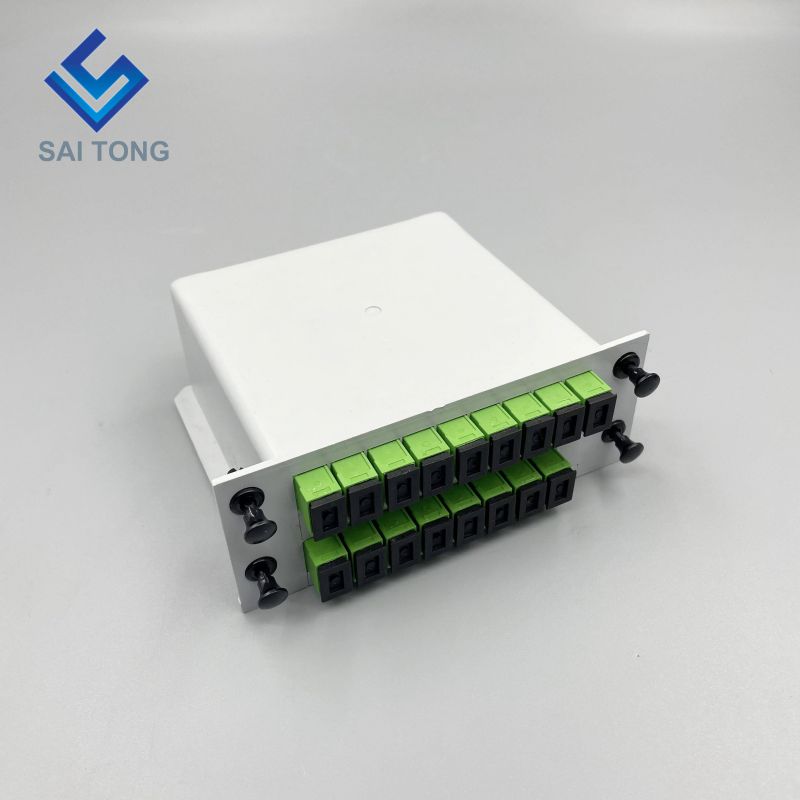 Quang SC / APC 1x16 LC LGX Hộp loại 1:16 Mô-đun băng cassette Bộ chia sợi quang PLC