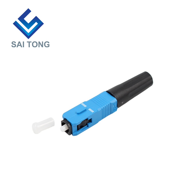 Saitong Cung cấp thiết bị truyền thông đầu nối nhanh sc/upc ftth Đầu nối nhanh sợi quang