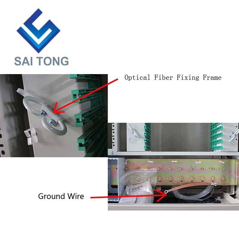 2022 Saitong FTTH 576 lõi phân phối cáp quang SMC tủ kết nối chéo tủ phân phối cáp quang ftth