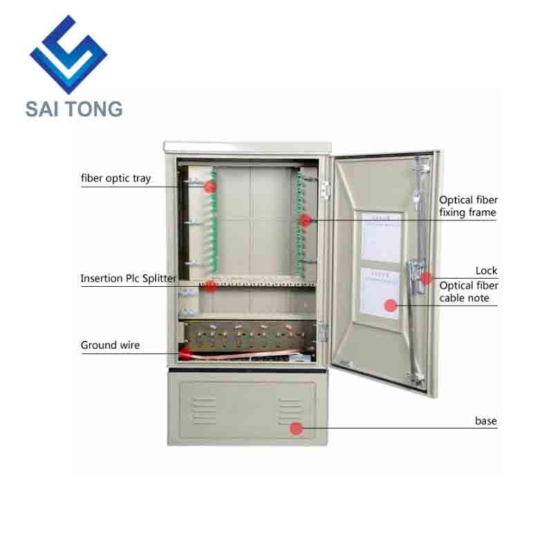 SaiTong FTTH 144 Lõi cáp quang smc ngoài trời chống nước IP55 cáp tủ smc Hỗ trợ tiêu chuẩn hoặc tùy chỉnh